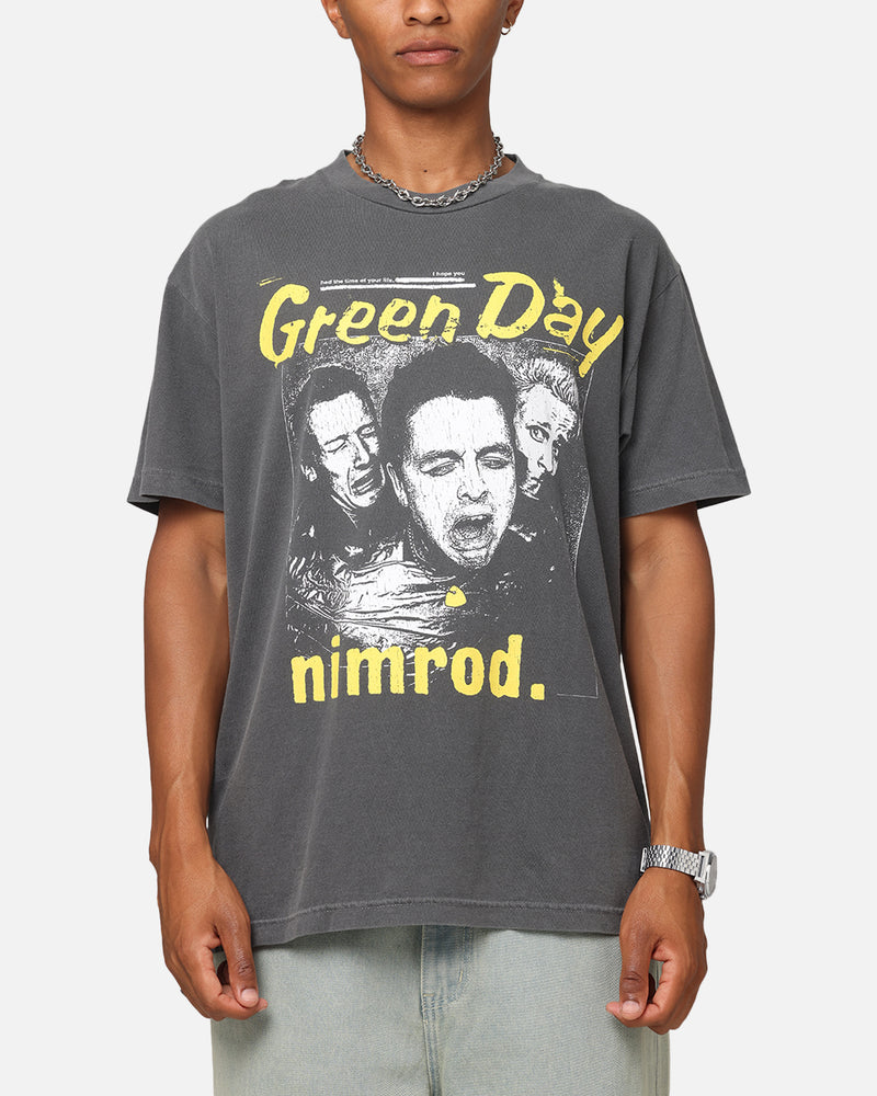 GREEN DAY Green Day Nimrod Vintage T-Shirt Faded Black