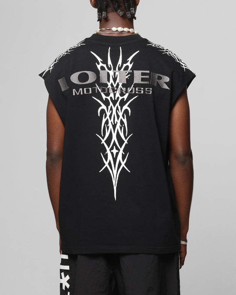 LOITER Loiter Cyber Muscle T-Shirt Black