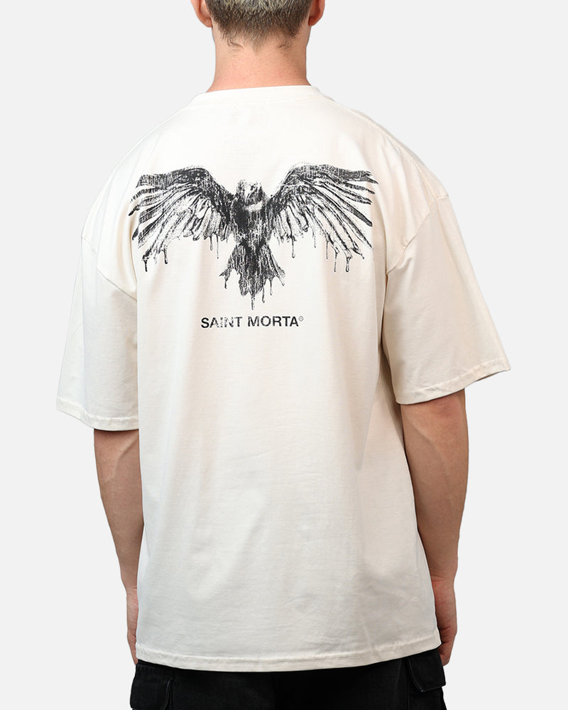 SAINT MORTA Saint Morta Raven T-Shirt Off White