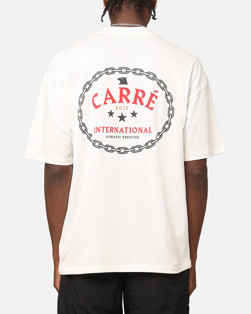 CARRE Carre Athletic Prestige Mockneck T-Shirt Off White