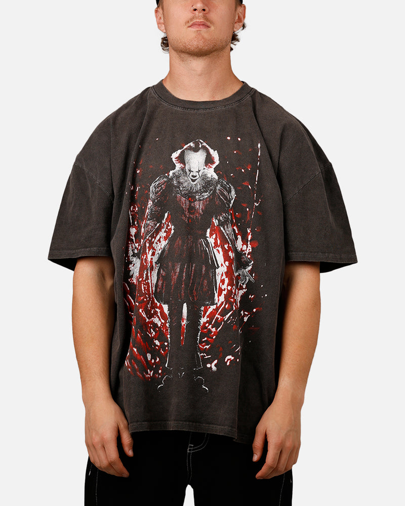 AMERICAN THRIFT American Thrift X IT 'Horror Classics' The Dead Lights Heavyweight T-Shirt Black Wash