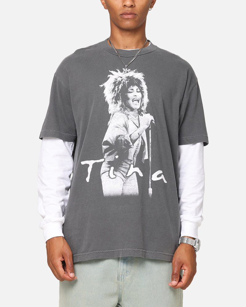 Tina Turner Tina Turner Tina Turner Vintage T-Shirt Faded Black