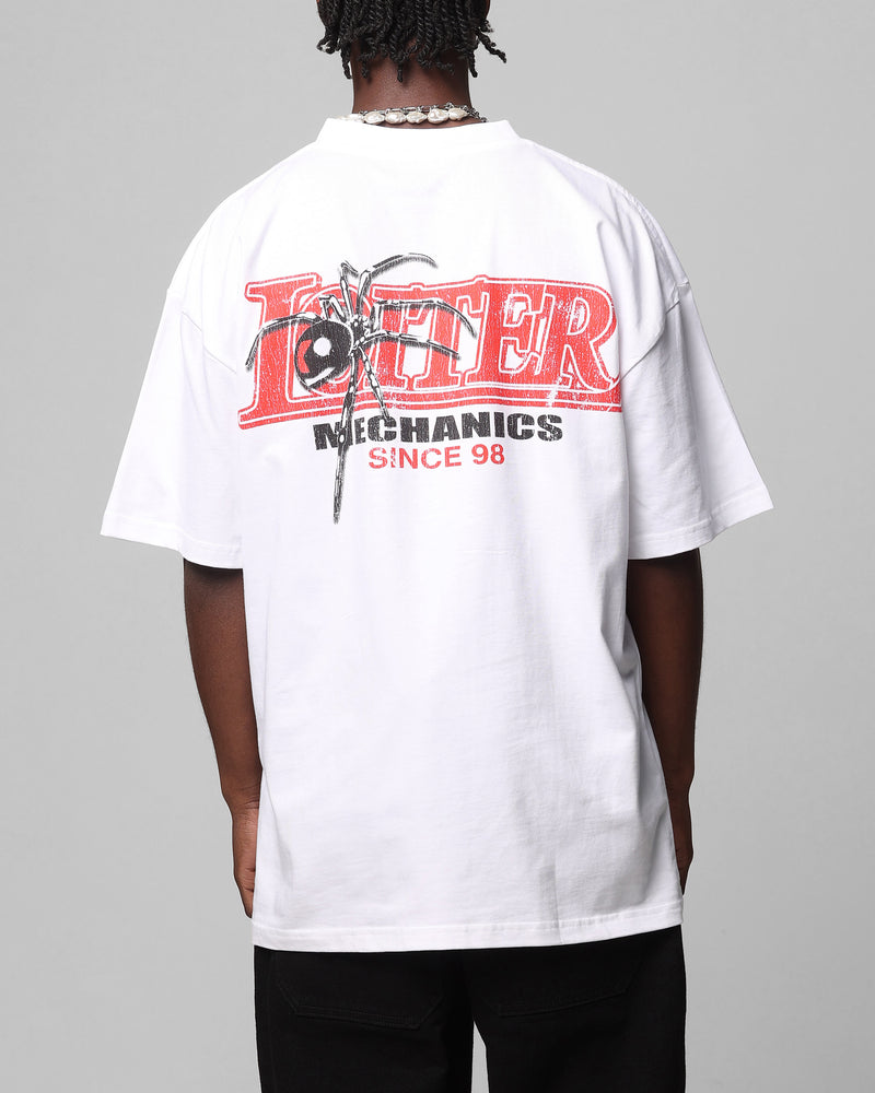 LOITER Loiter Mechanic Drop T-Shirt White