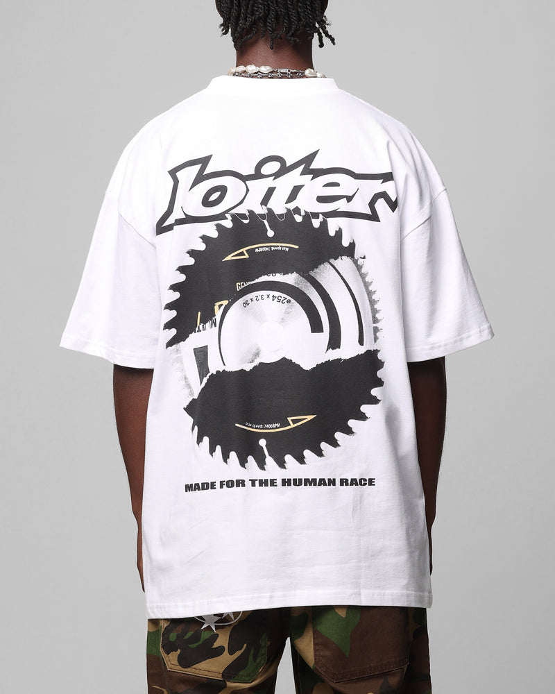 LOITER Loiter Saw Blade Drop T-Shirt White