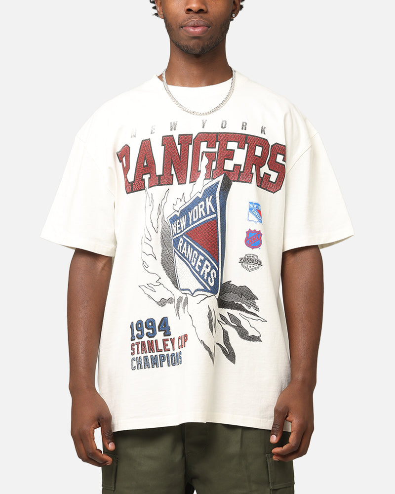 CULTURE KINGS Culture Kings New York Rangers Heavy T-Shirt Off White