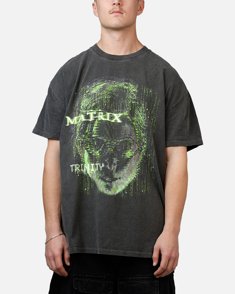 AMERICAN THRIFT American Thrift X The Matrix Trinity Heavyweight T-Shirt Black