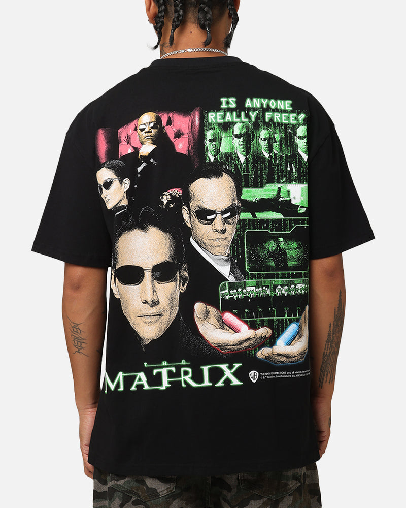 AMERICAN THRIFT American Thrift X The Matrix Pills Heavy T-Shirt Black