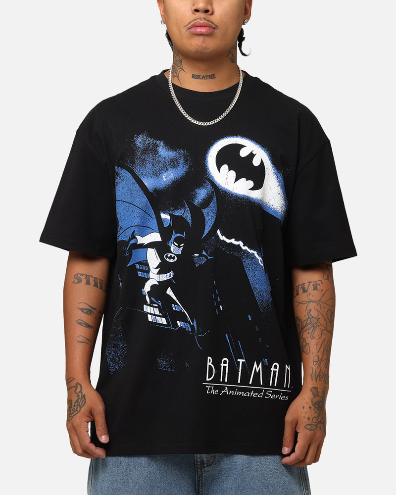 AMERICAN THRIFT American Thrift X DC Batman The Animated Series Heavy T-Shirt Black