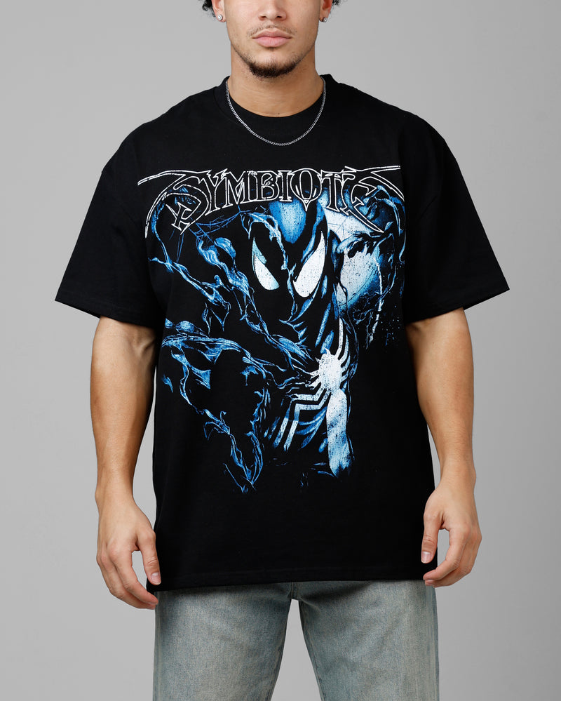 LOITER Loiter Marvel Spider-Man Symbiote Heavyweight T-Shirt Black