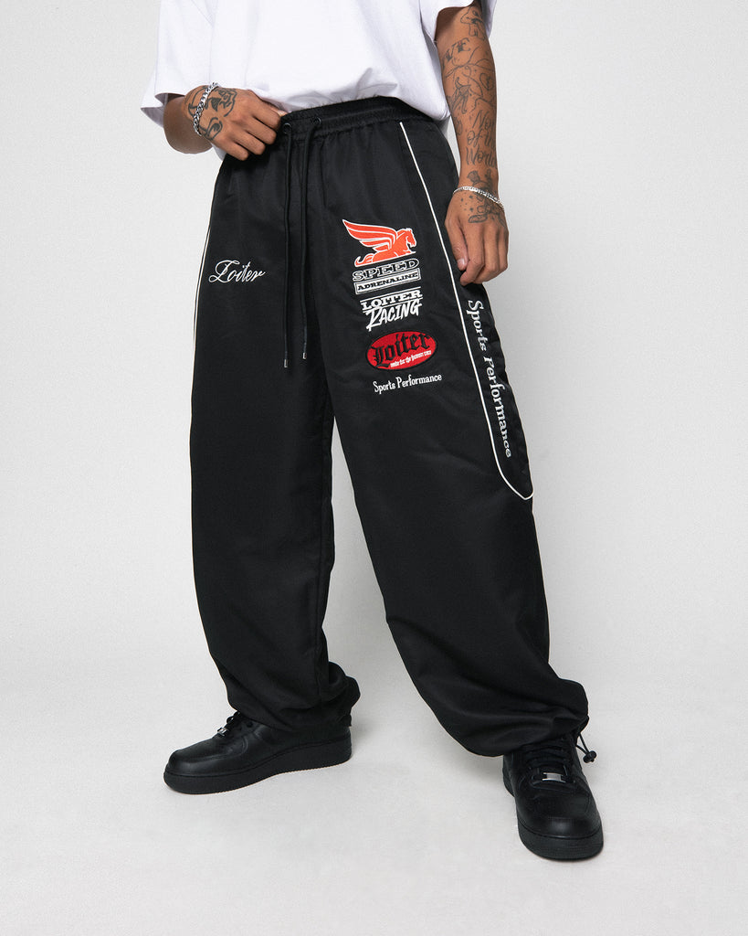 NFS Black Sports Track pants