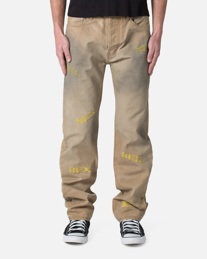 Mnml V591 Baggy Sex Denim Jeans Khaki Culture Kings 7693