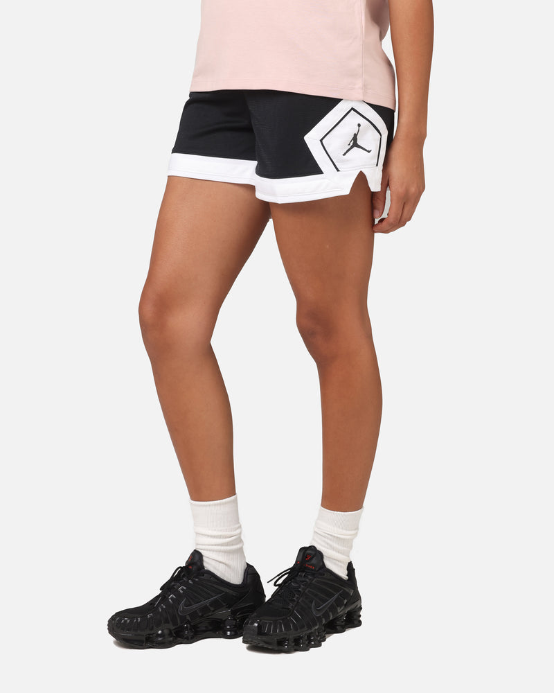 JORDAN Jordan Women's 4" Diamond Shorts Black/White/White