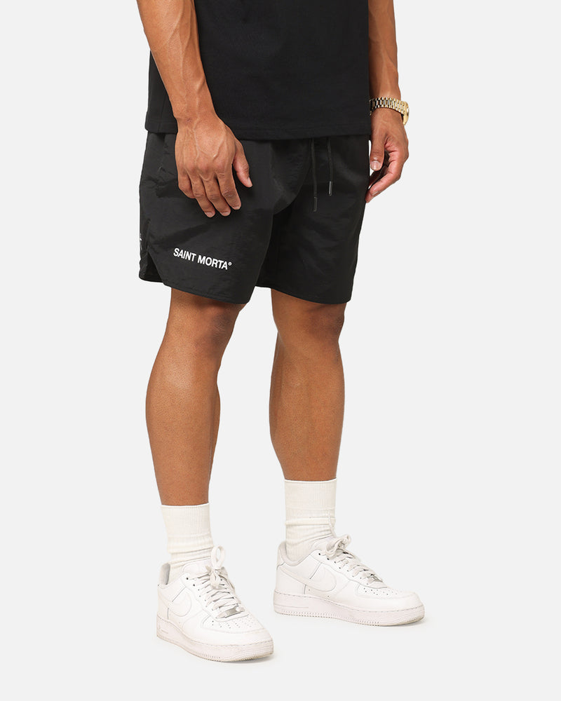 SAINT MORTA Saint Morta Official Nylon Shorts Black