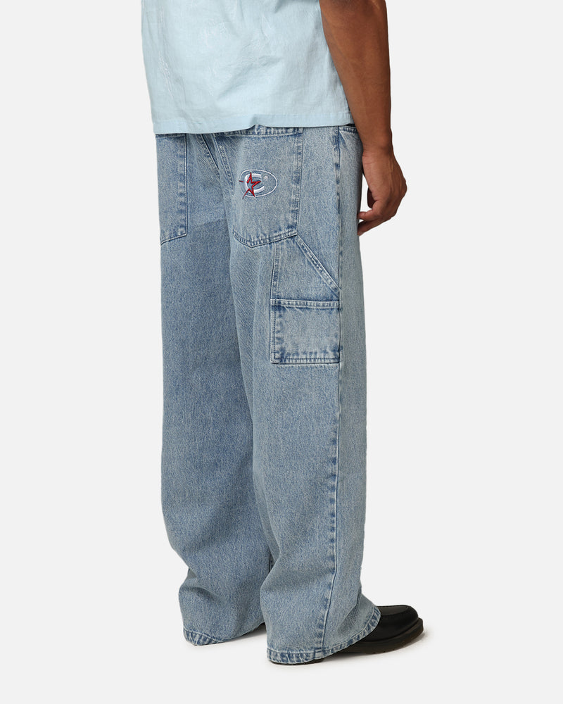 CARRE Carre Baggy Carpenter Jeans Light Blue Denim