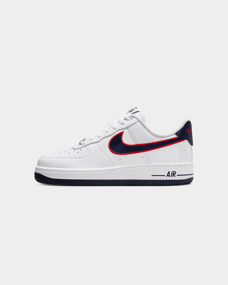 Nike Women's Air Force 1 '07 "Houston Comets Four-Peat" White/Obsidian/University Red