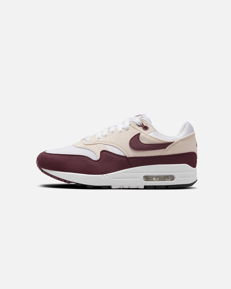 Nike Nike Women's Air Max 1 White/Night Maroon-Phantom Black