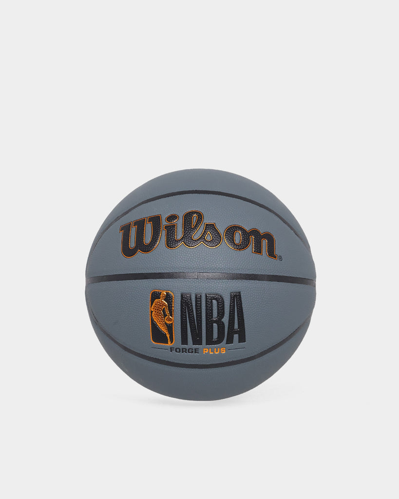 Wilson NBA Forge Plus Basketball Dark Grey | Culture Kings