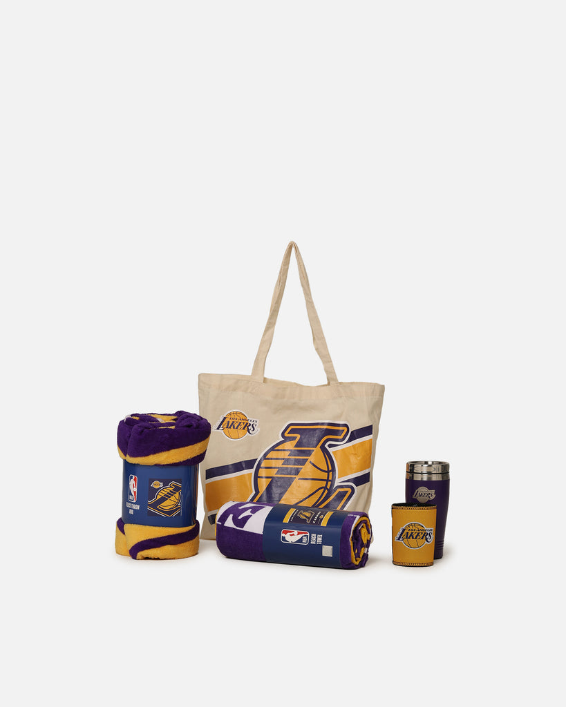 Los Angeles Lakers MOJO Softside Carry-On & Backpack Set - Black