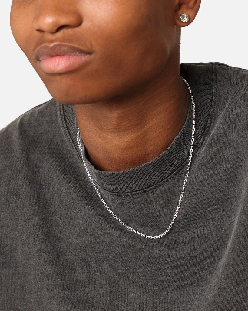 House Of Auric Straight Cut Cable Chain Sterling Silver | Culture Kings