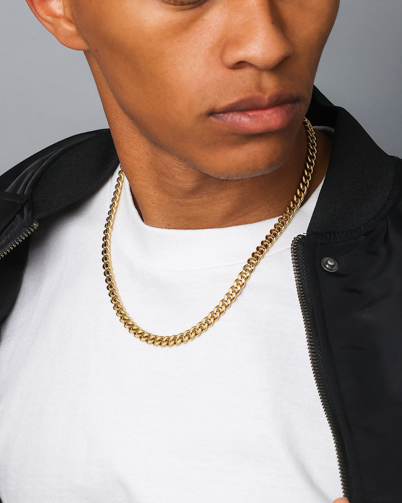 Saint Morta 7mm Cuban Chain Gold | Culture Kings