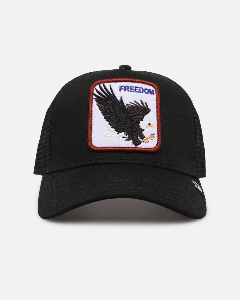 Goorin Bros The Freedom Eagle Trucker Snapback Black