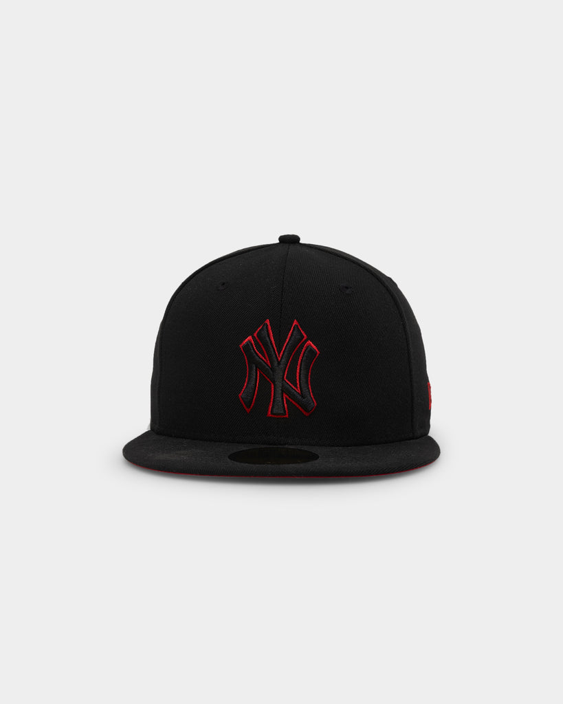 New York Yankees New Era Black/Red/Grey 59fifty Fitted Hat