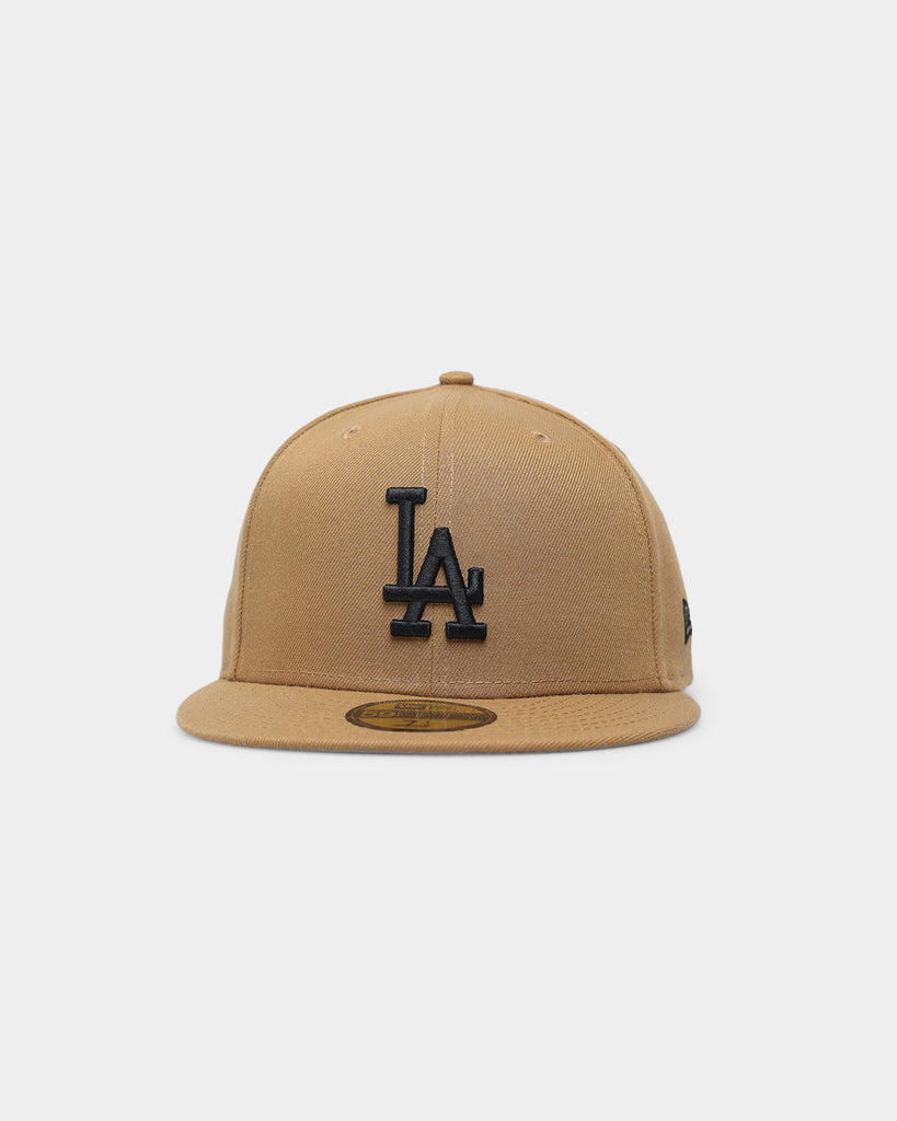 LA Dodgers Youth Hat - Khaki Core Snapback - New Era Australia