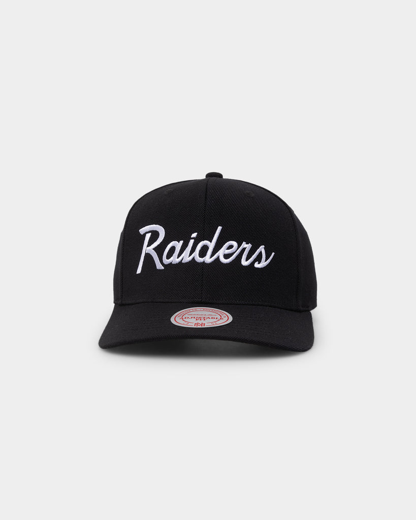 Mitchell & Ness Las Vegas Raiders Team Script OG Snapback Black