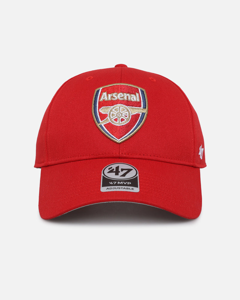 47 Brand 47 Brand Arsenal Red Raised MVP Snapback Red