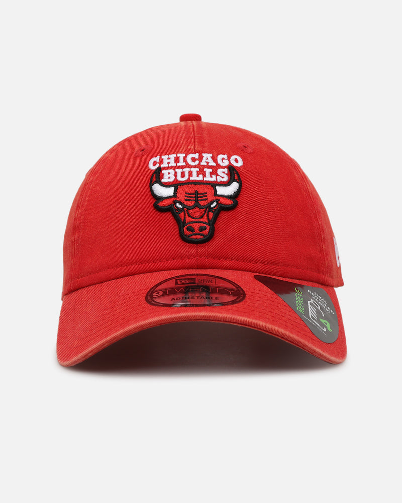 New Era New Era Chicago Bulls 'Snow Washed' 9TWENTY Strapback Red