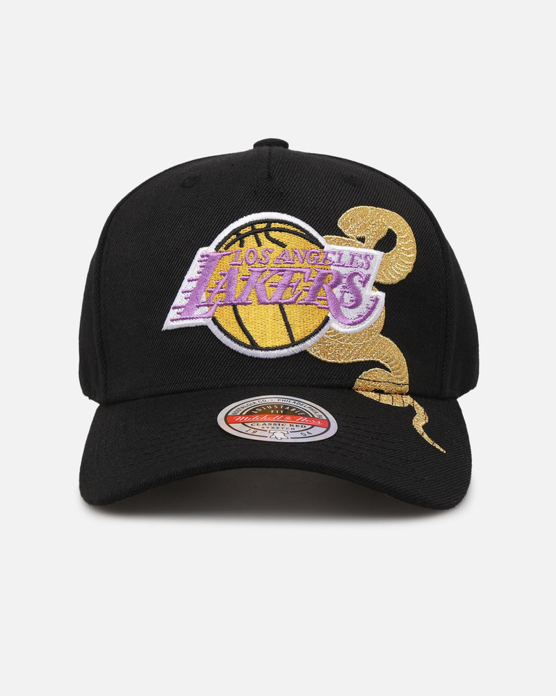 MITCHELL & NESS Mitchell & Ness Los Angeles Lakers 'Year Of The Snake' MVP Snapback Black