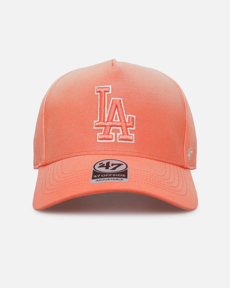 47 Brand Los Angeles Dodgers 'Sunbleach' Offside Snapback Orange