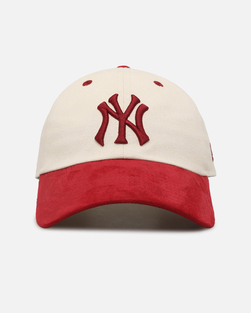 New Era York Yankees 'Cardinal Suede' Casual Classic Strapback Cardinal