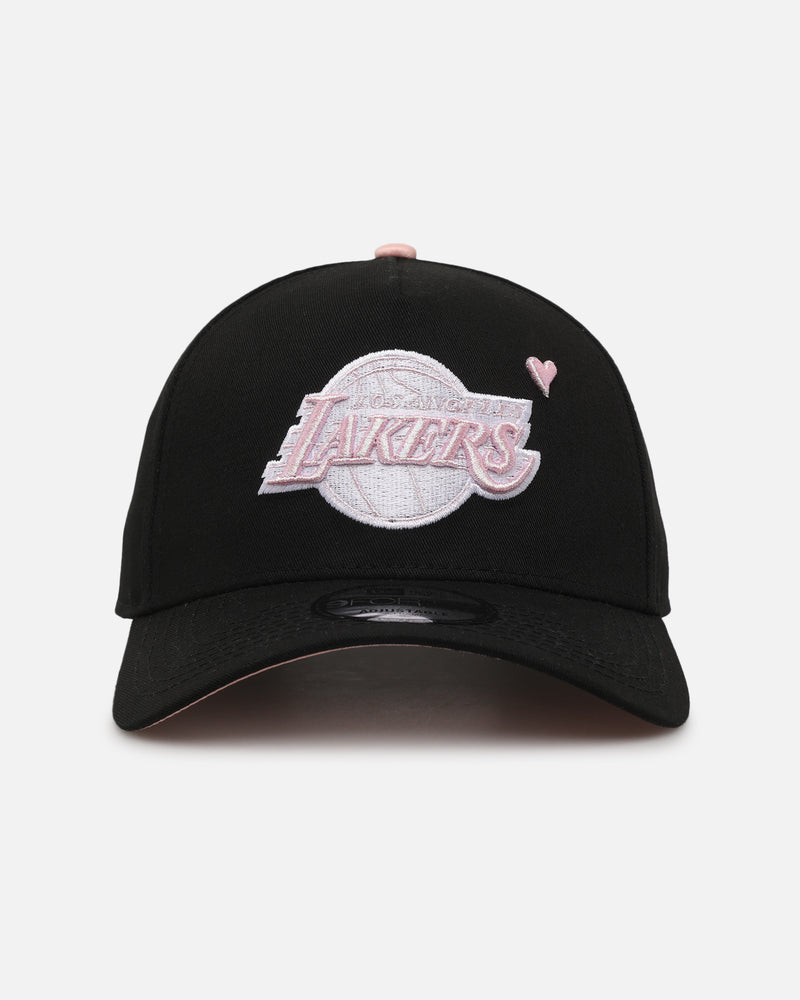 New Era New Era Los Angeles Lakers 'Satin Hearts' 9FORTY A-Frame Snapback Pink