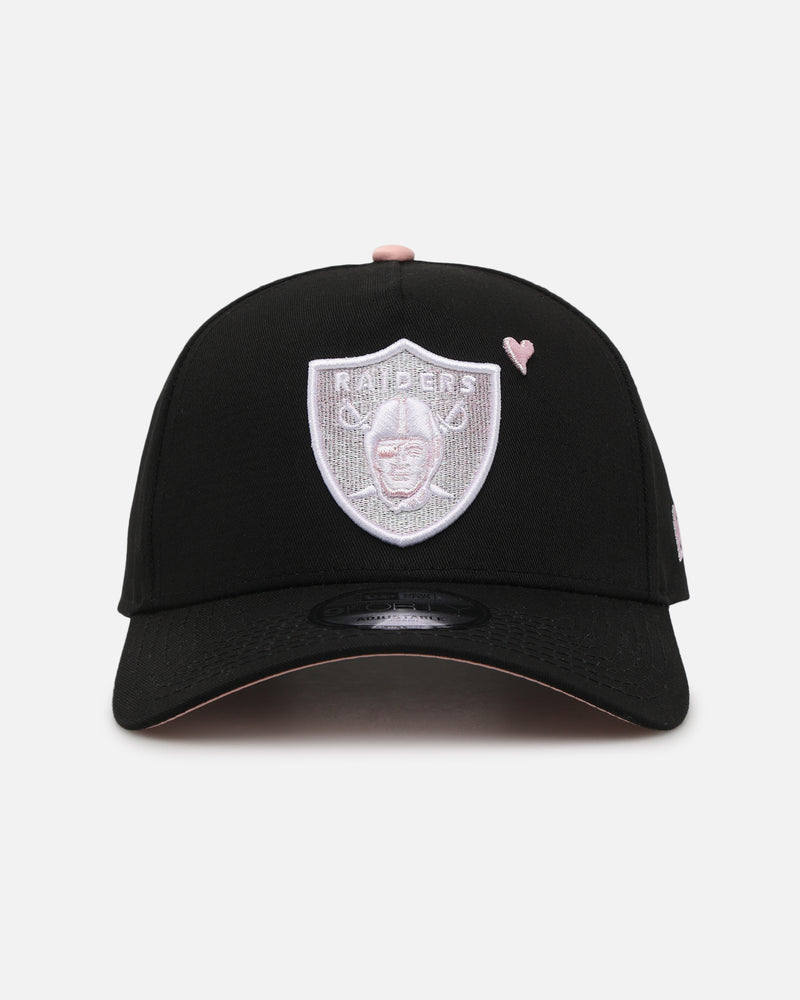 New Era Las Vegas Raiders 'Satin Hearts' 9FORTY A-Frame Snapback Pink