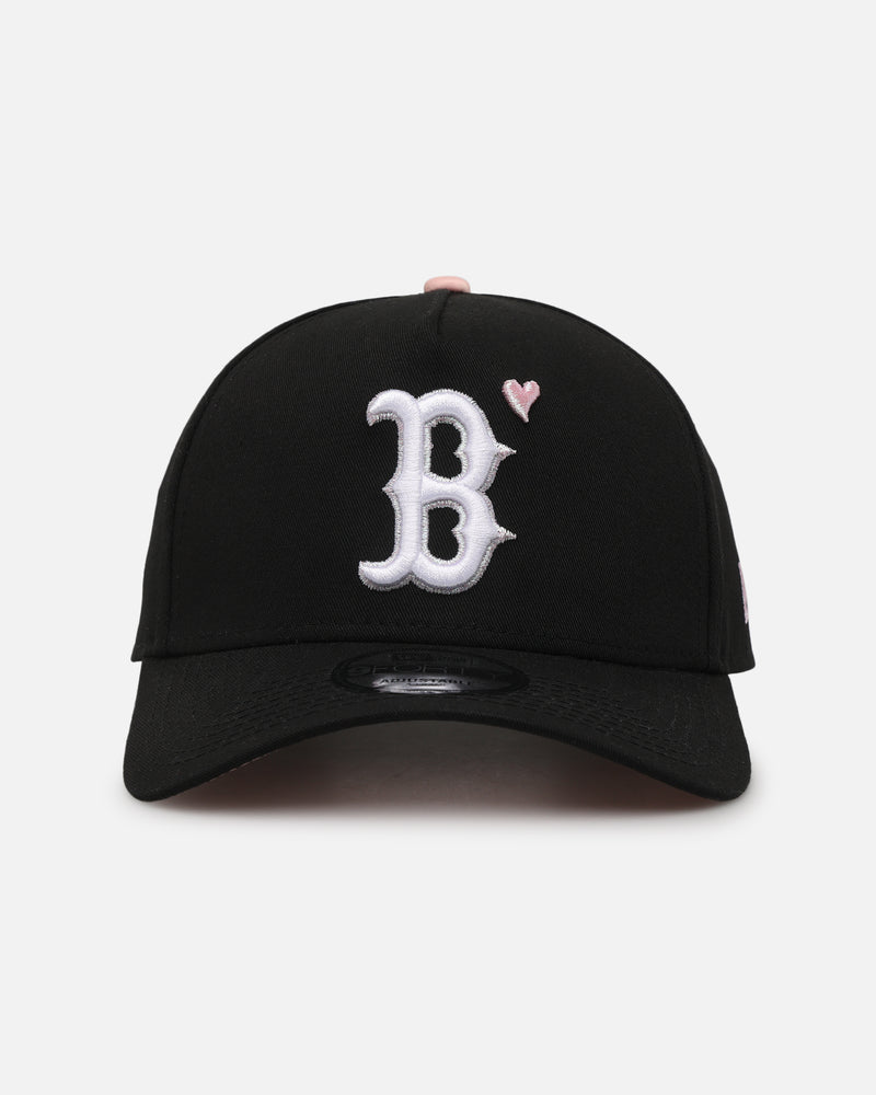 New Era New Era Boston Red Sox 'Satin Hearts' 9FORTY A-Frame Snapback Pink