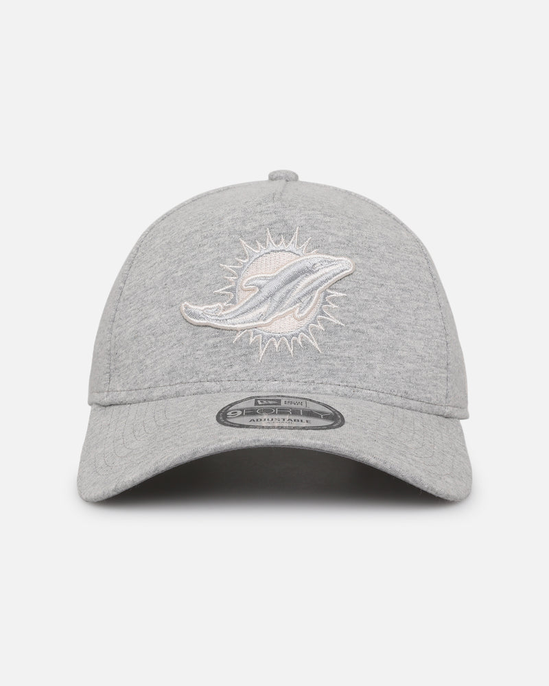 New Era Miami Dolphins 'Heather Grey' 9FORTY A-Frame Strapback Heather Grey