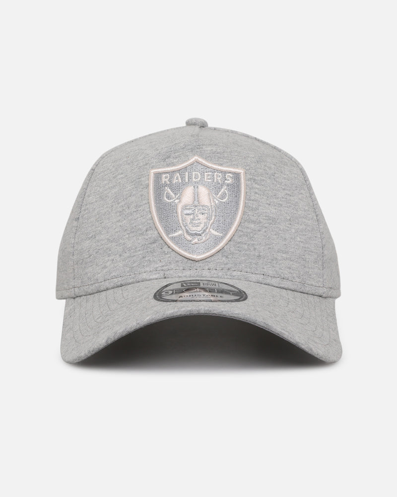 New Era Las Vegas Raiders 'Heather Grey' 9FORTY A-Frame Strapback Heather