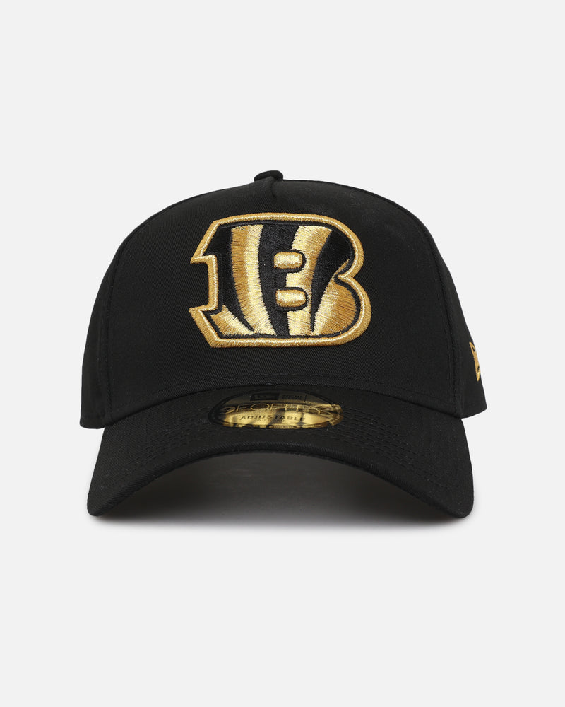 New Era Cincinnati Bengals 'NFL Black & Gold Embroidery' 9FORTY A-Frame