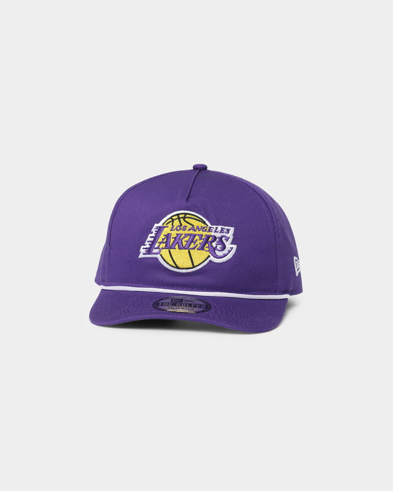New Era Los Angeles Lakers 'The Rope' Old Golfer Snapback Team Colours