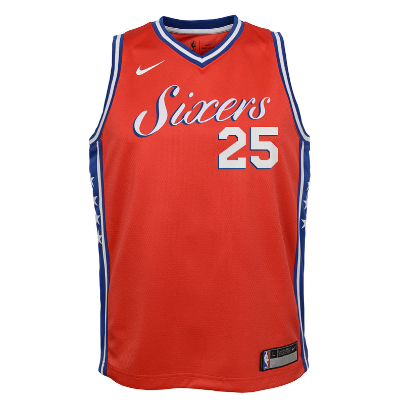 Nike Philadelphia 76ers Ben Simmons #25 Swingman NBA Authentics sale Jersey