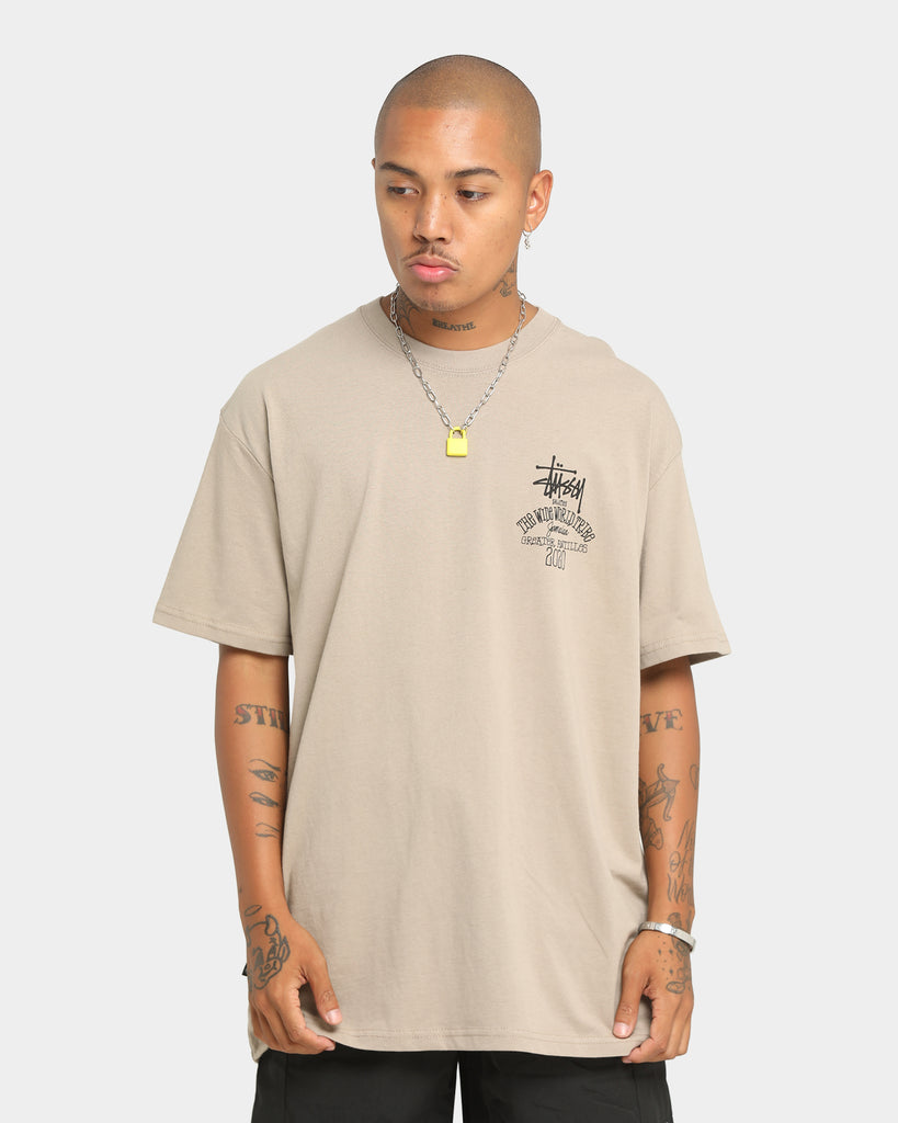 Stussy Jamaica World Tribe Short Sleeve T-Shirt Solid Solid Atmosphere ...