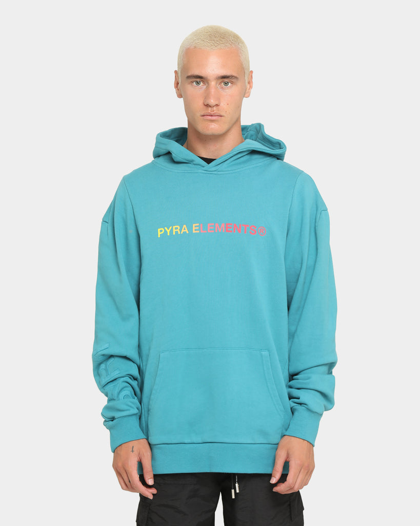 PYRA Gradient Hoodie Teal/Pink | Culture Kings