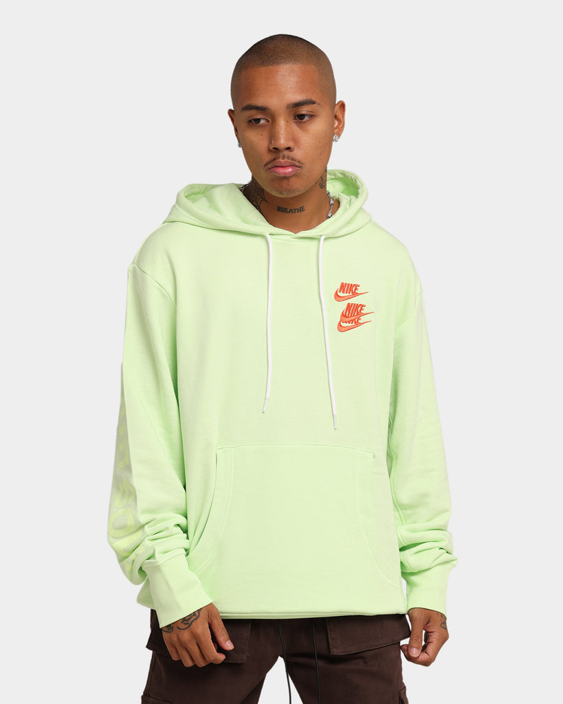 Nike Nike Sportswear Stacked French Terry Pullover Hoodie Light Liquid ...
