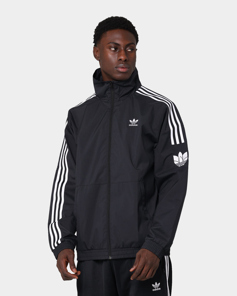 Adidas 3D Trefoil Stripe Track Jacket Black | Culture Kings