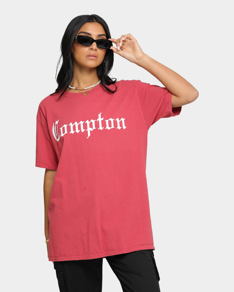 Goat Crew Compton Vintage T-Shirt Red | Culture Kings