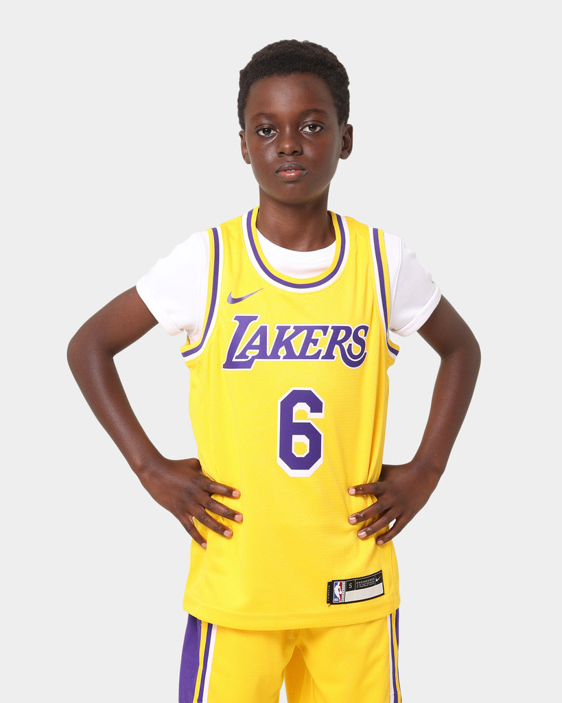 Lebron James Los Angeles Lakers NBA Boys Toddler 2-4 Yellow