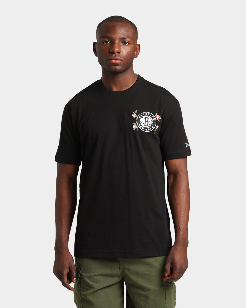 New Era Brooklyn Nets Rose Oversize T-Shirt Black | Culture Kings