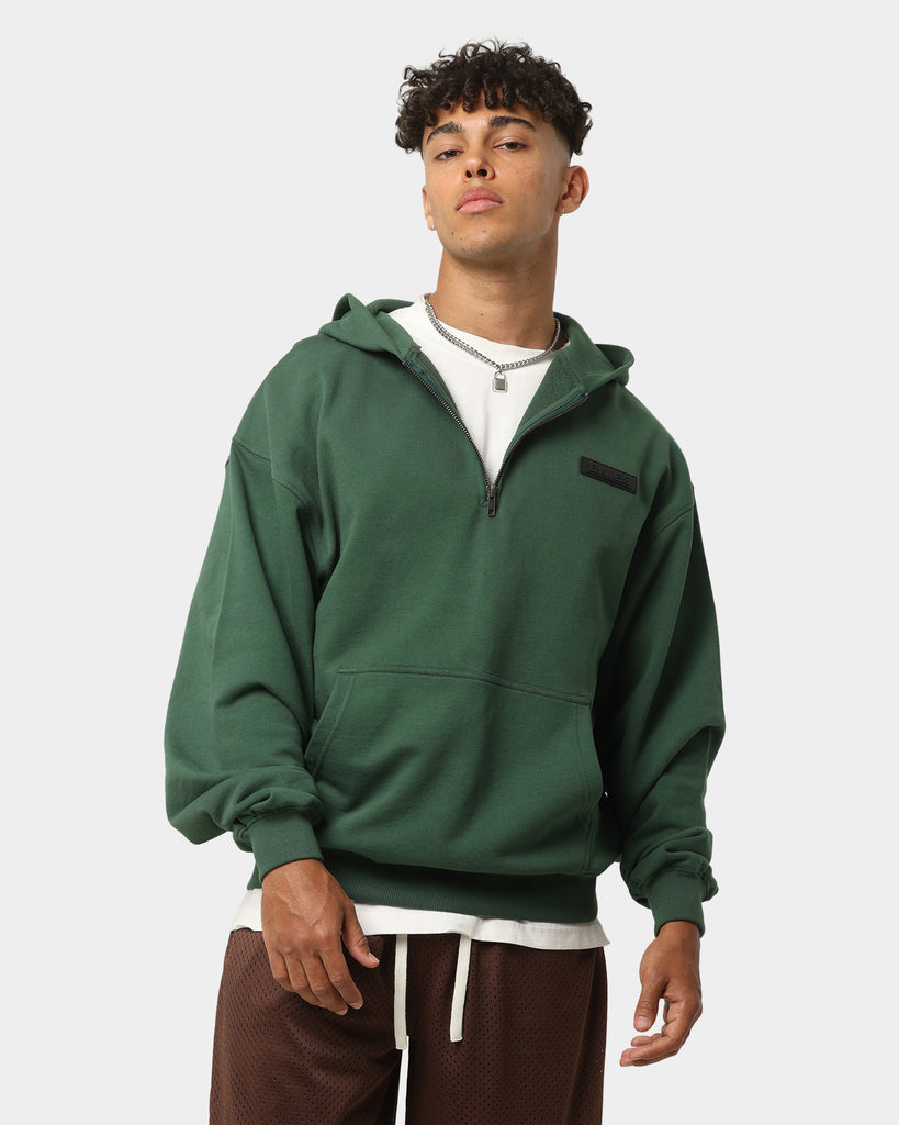 Green hot sale quarter zip