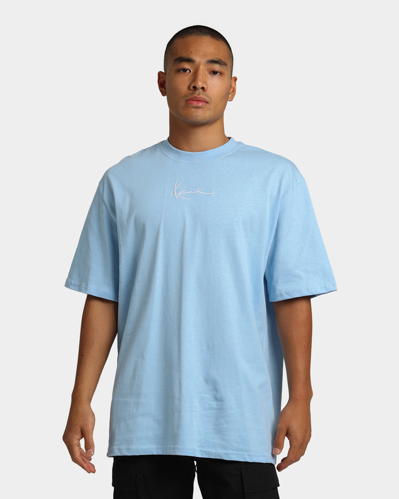 Karl Kani Small Signature T-Shirt Light Blue | Culture Kings